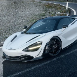 Symbol von McLaren 720S Hintergrundbilder
